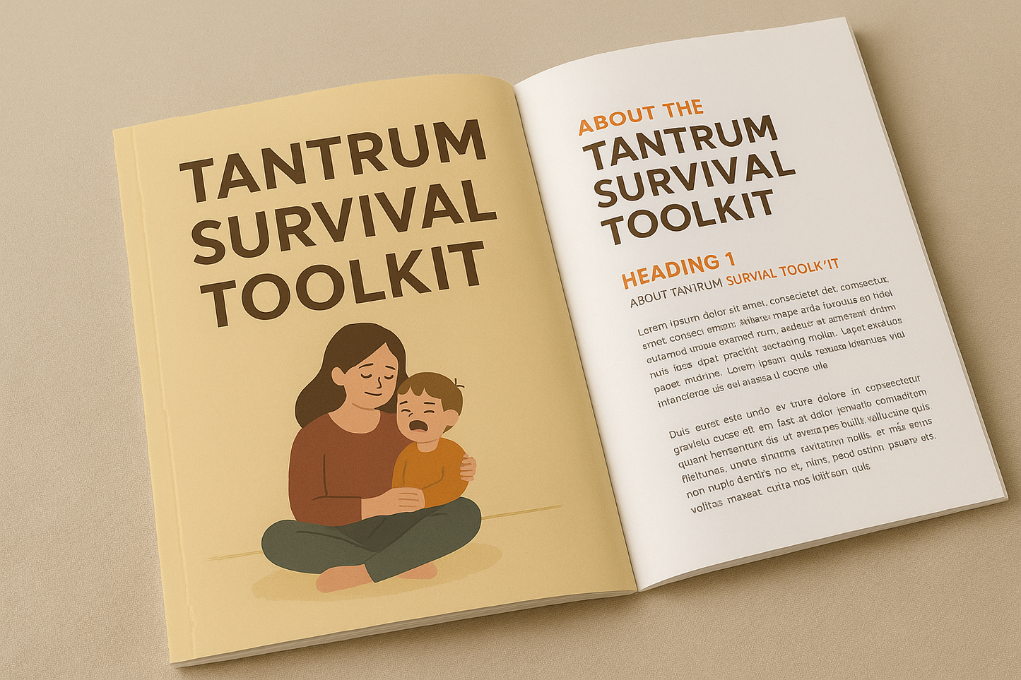 The Tantrum Survival Toolkit (Printable Parenting Guide)