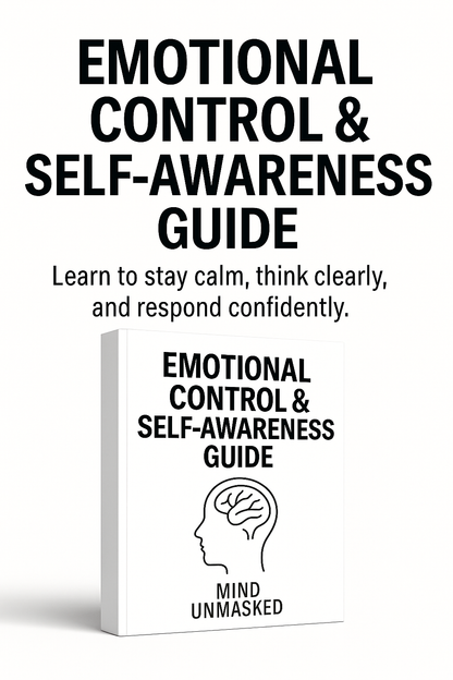 Emotional Control & Self-Awareness Guide