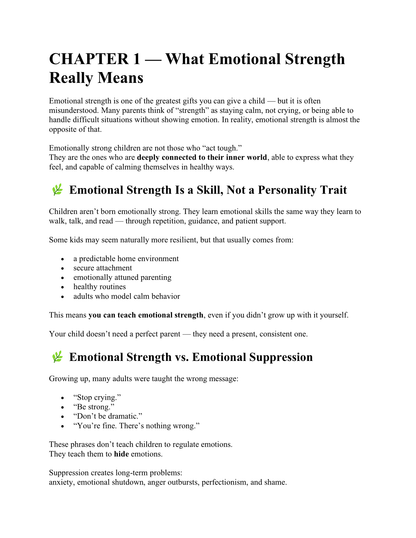 Raising Emotionally Strong Kids: A Gentle Parent’s Guide