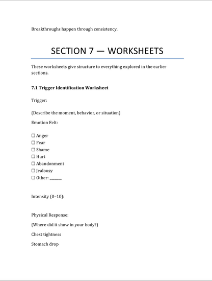 Secure Attachment Mastery — Heal Anxious & Avoidant Patterns + Build Healthy Love
