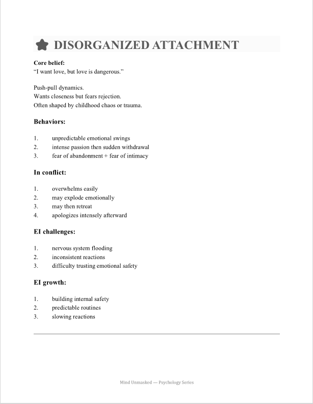 Emotional Control & Self-Awareness Guide