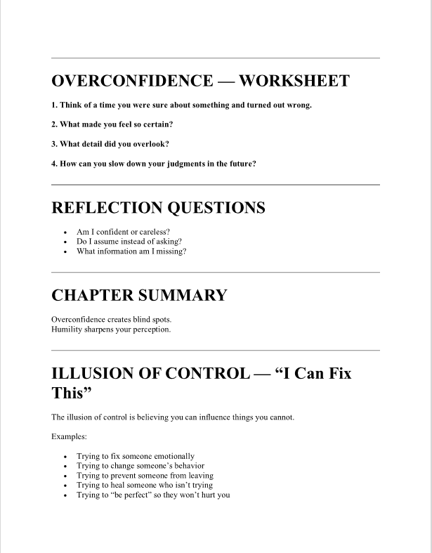 Outsmarting Manipulation Learn the hidden psychological tricks people use — and how to protect your mind.