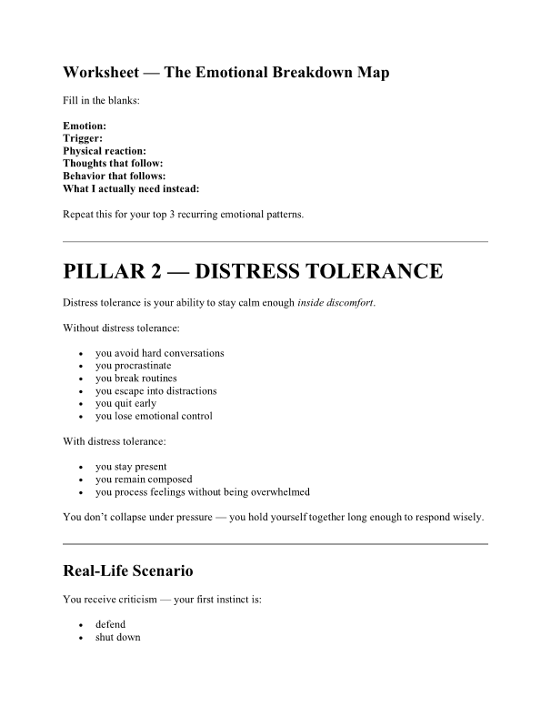 Overcoming Stress & Negative Thinking